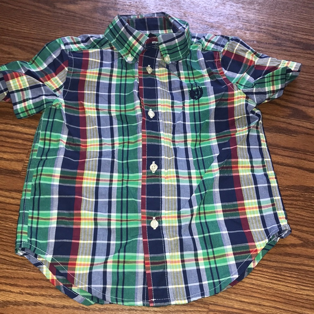 Chaps 2T plaid shirt